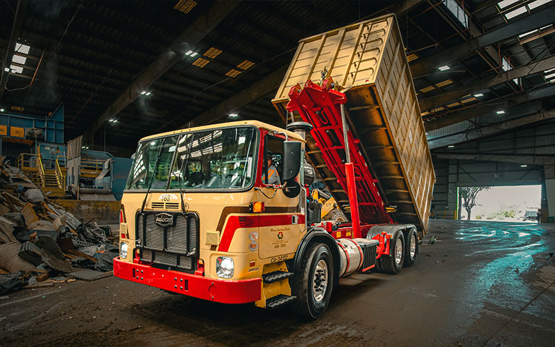 ACX, Cabover, Refuse Truck, Roll Off